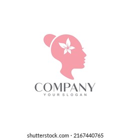 Women beauty salon logo vector