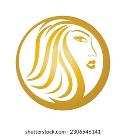 Women beauty, salon, spa, hair minimalist logo design inspiration