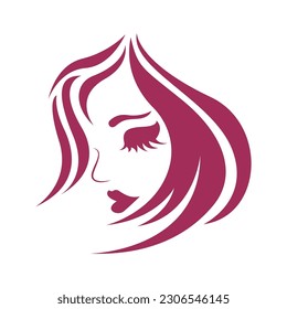 Women beauty, salon, spa, hair minimalist logo design inspiration