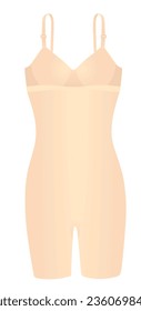 Women bodysuit butt lifter. vector