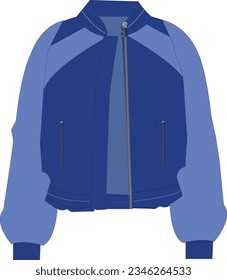plantilla de chaqueta de bombardero para mujeres
caseta de invierno 
chaqueta de cierre
colores tonales de la chaqueta de la elegancia 