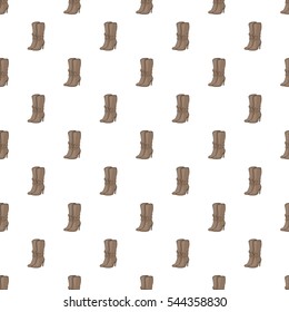 Women boots high heel pattern. Cartoon illustration of women boots high heel vector pattern for web