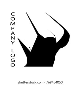 Women breasts logo vector illustration 