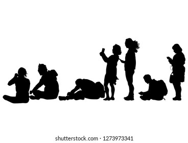 Mujeres con cámara de fondo blanco