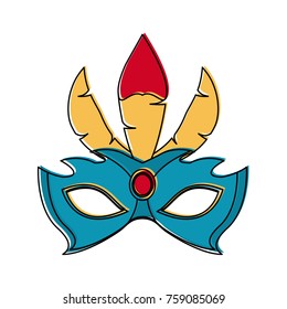 Women carnival mask