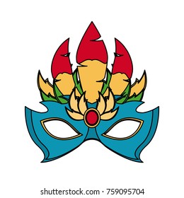 Women carnival mask