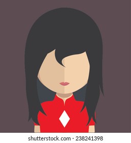 women character avatar