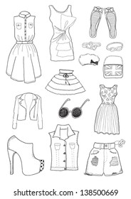 Women clothes and accessories