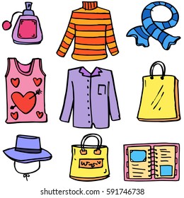 Cartoon Clothes Images, Stock Photos & Vectors | Shutterstock