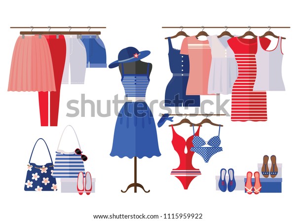 shopping summer clothes