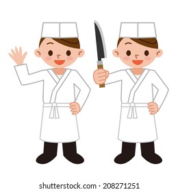 Women cooks of Japan