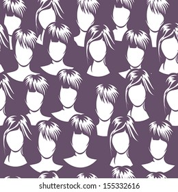 Women crowd