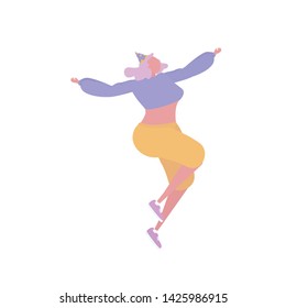 Women dancing and having fun at a birthday party