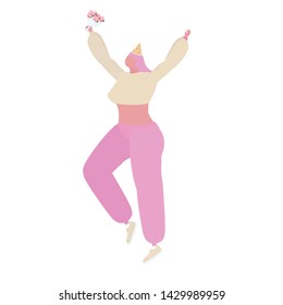 Women dancing and having fun at a birthday party