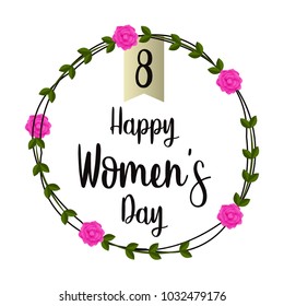 Women day label