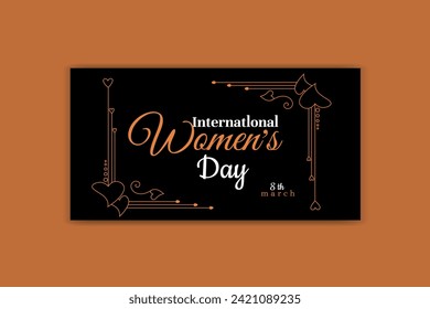 women day social media ,women's day banner design