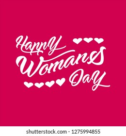 women day vector design with meddage life poster card