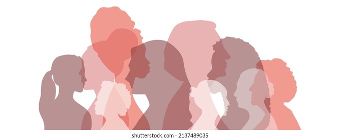 Women Of Different Ages And Ethnicities Together.