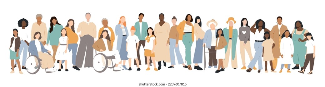 Women of different ages together.