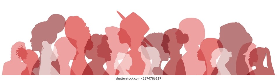 Women of different ethnicities together.