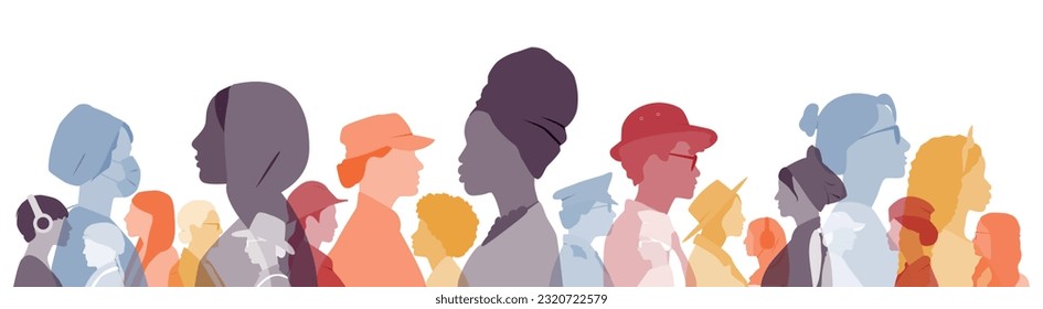 Women of different ethnicities together.