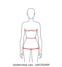 Body Measurement Vector Art, Icons, and Graphics for Free Download