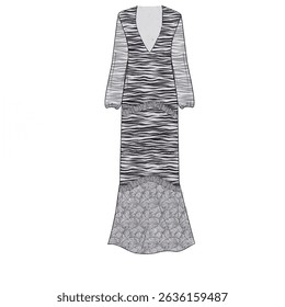 women dress design, zebra pattern design. fashion and more
