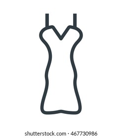 Women Dress Vector Icon