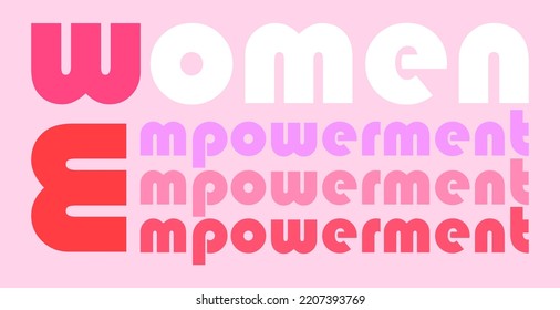 Women Empowerment Pattern For T Shirt And Background