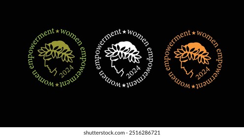 women empowerment t- shirt design , circle design t -shirt design