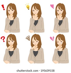 Women expression