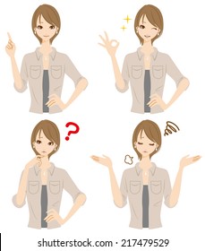 Women expression
