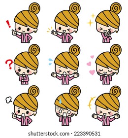 Women expression