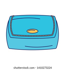 Women fashion bag accesorie cartoon isolated vector illustration graphic design