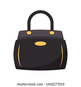 Women fashion bag accesorie cartoon isolated vector illustration graphic design