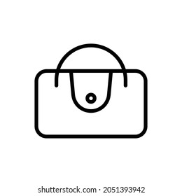 women fashion bag icon vector illustration