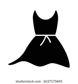 Women fashion dress icon collection. short gown party wedding dress. fashion girl dress symbol.