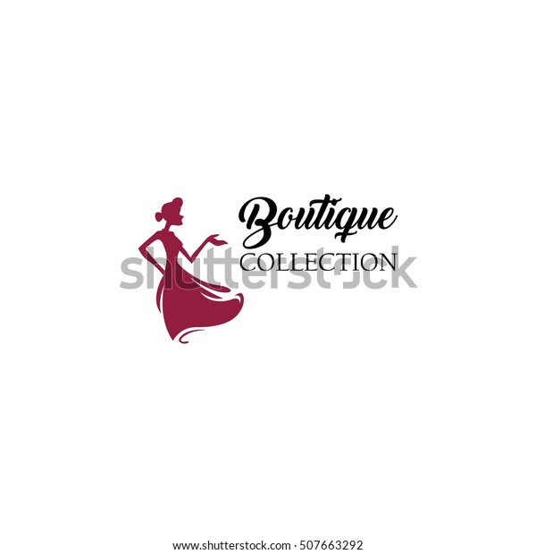 Women Fashion Logo Design Template Stock Vector (Royalty Free) 507663292