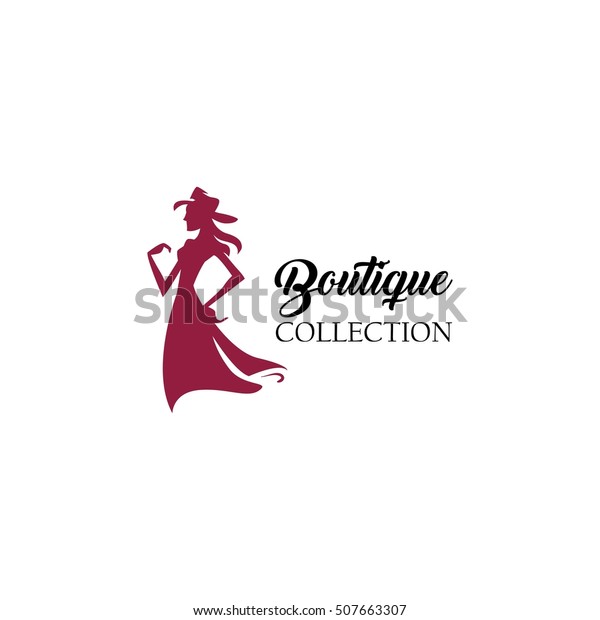 Women Fashion Logo Design Template Stock Vector (Royalty Free) 507663307