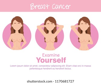 women figures with breast cancer
