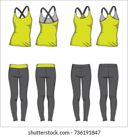 Women fitness wear icon vector illustration graphic design