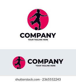 Women football logo design inspiration