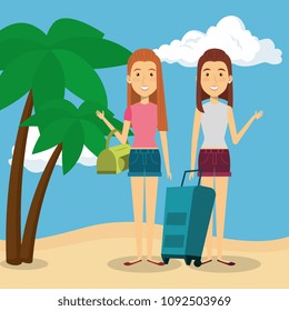 women friendly in the beach