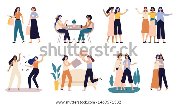 Suchen Sie Nach Frauen Freunde Freundinnen Verbringen Zeit Mit Stockbildern In Hd Und Millionen Weiteren Lizenzfreien Stockfotos Illustrationen Und Vektorgrafiken In Der Shutterstock Kollektion Jeden Tag Werden Tausende Neue Hochwertige Bilder