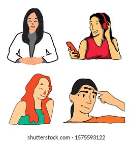 Women and girls style expressions