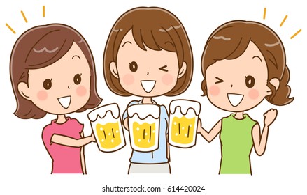 College Student Drinking Party Stock Vector (Royalty Free) 1226443324