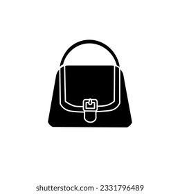 Women hand bag silhouette, vector illustration design