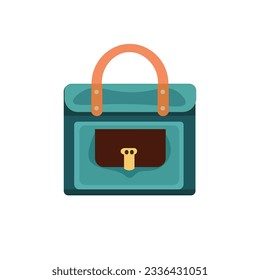 Women handbag illustration design elements, flat vector icon