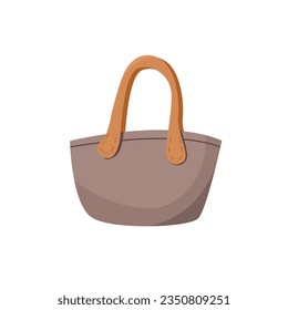 Women Handbag Isolated. Female Bag. Vector Illustration in Flat Style.