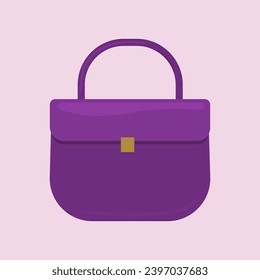 Women handbag vector illustration. Hand drawn